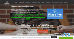 Desktop Screenshot of pizza-programm.de